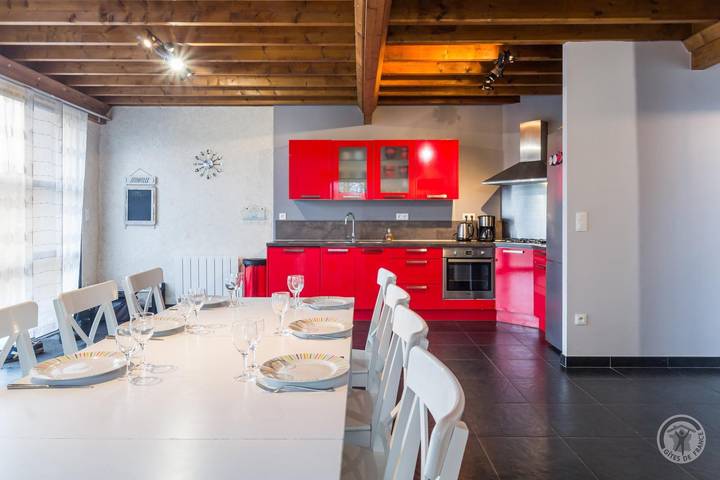 Gîte für 10 Personen, mit Whirlpool und Garten sowie Sauna und Terrasse in der Normandie - 3