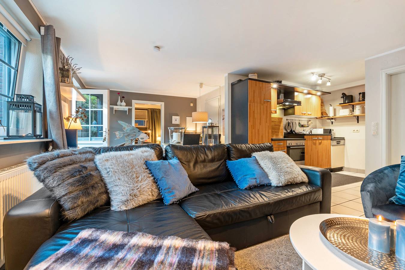 Ganze Wohnung, Ferienwohnung 'Beachhouse' mit privater Terrasse und Wi-Fi in Schwedeneck, Rendsburg-Eckernförde
