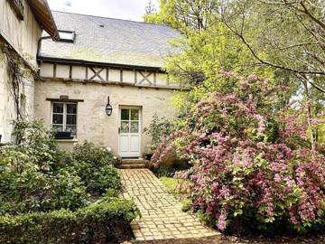 Gîte pour 4 personnes, avec jardin à Souvigny-de-Touraine
