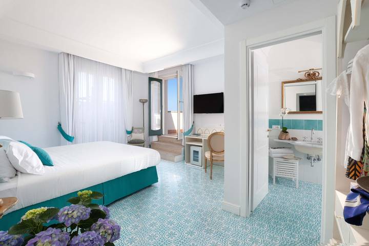 Appartamento per 2 persone, con giardino e balcone in Scala
