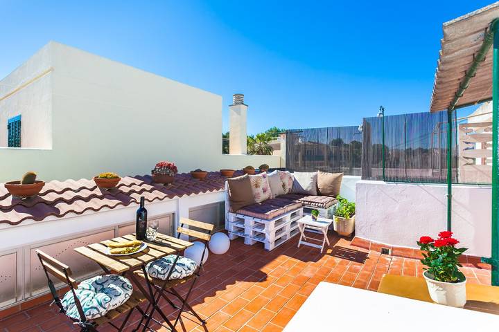 Ferienhaus für 6 Personen, mit Balkon in Can Picafort