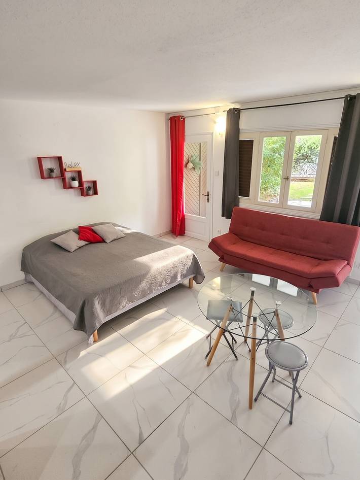 Monolocale intero, Monolocale incantevole a Saint-François, 42 m² con piscina condivisa. in Saint-François, Guadalupa
