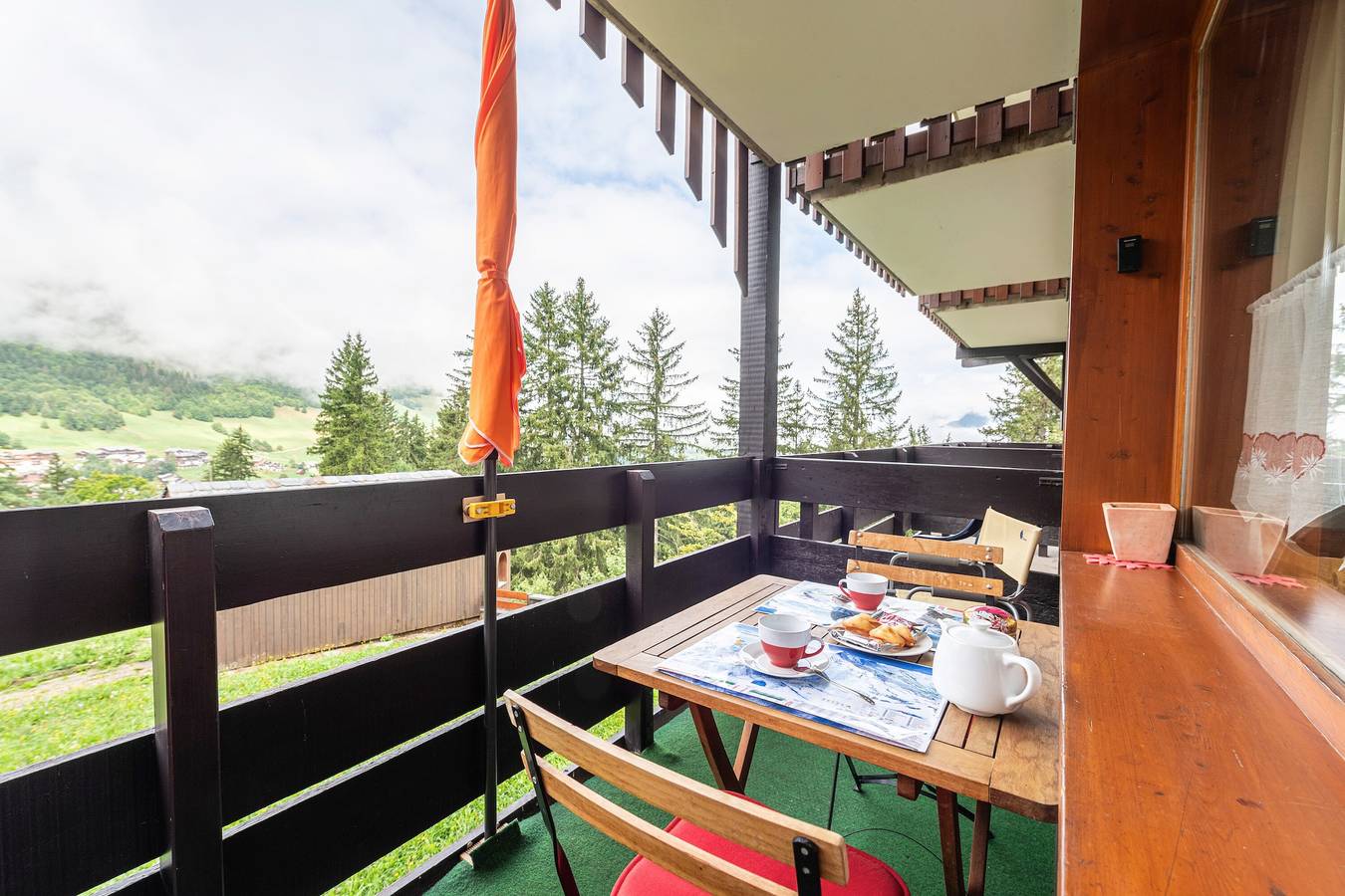 Appartement entier, Appartement « Le Cheval Blanc E7 » avec vue sur la montagne et balcon in Valmorel, Les Avanchers-Valmorel