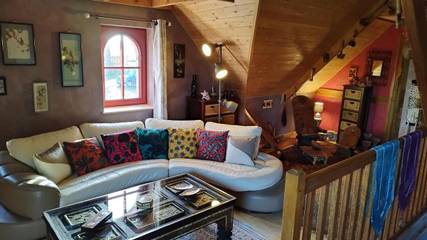 Gîte pour 8 personnes, avec jardin et vue à Kervignac