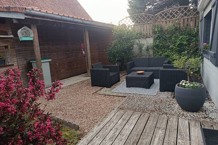 Maison de vacances pour 5 personnes, avec jardin