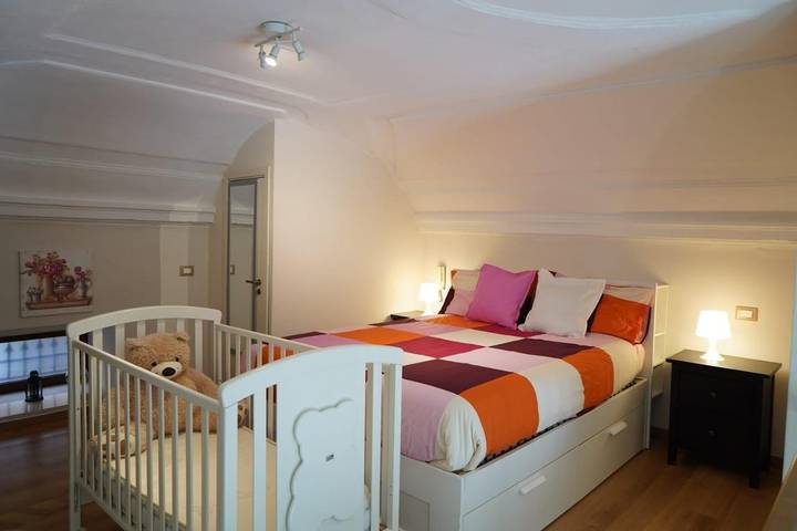Ferienwohnung für 7 Personen, mit Balkon und Ausblick