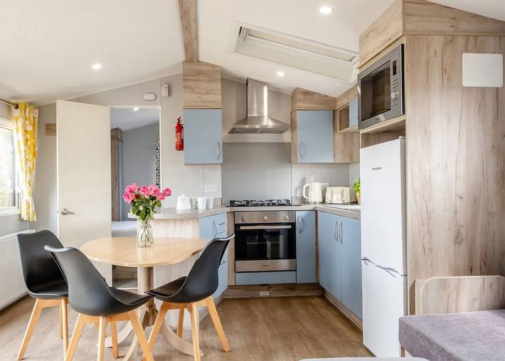 Silver 3 Bedroom Caravan, Sleeps 8 in Calbourne, Isla de Wight