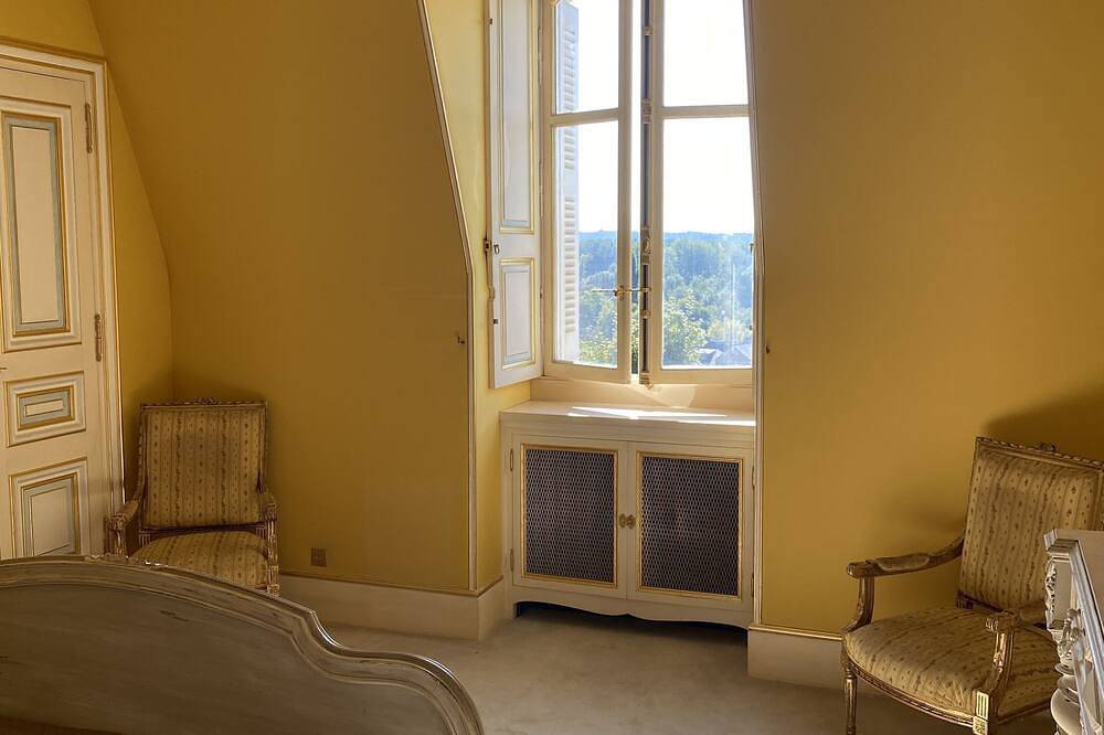 Palace in a Royal loire valley town in Loches, Loches region