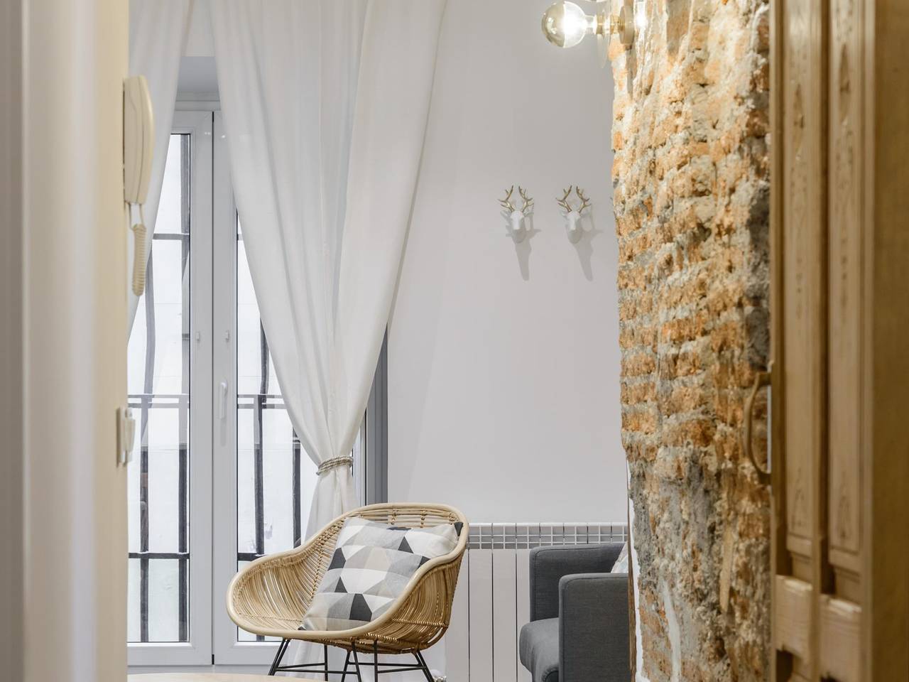 Apartamento vacacional entero, Piso de 2 dormitorios en el centro - Alojamiento de Temporada in Centro (Madrid), Madrid