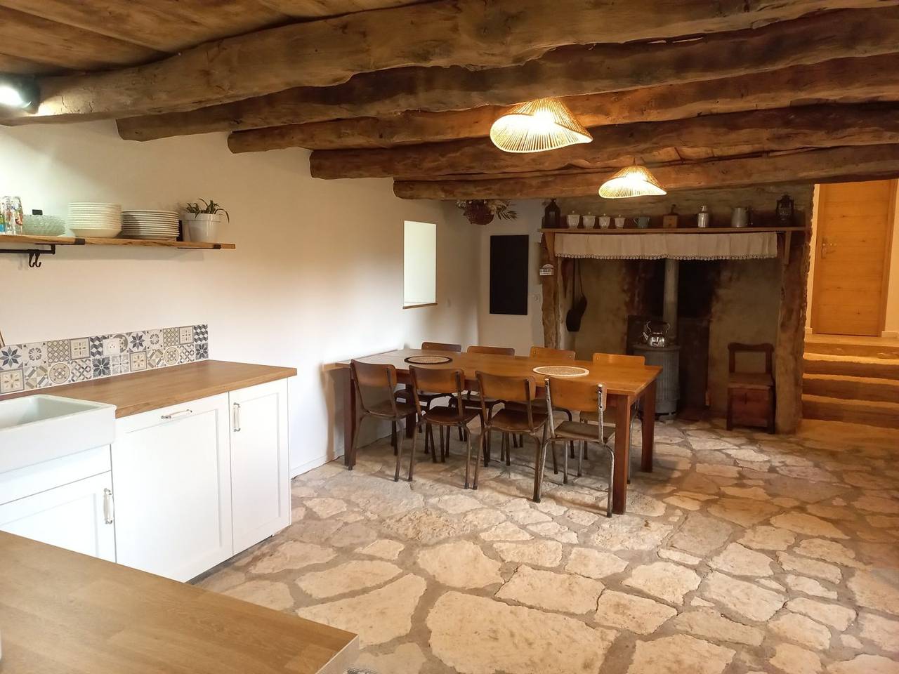 Gîte 7 personnes en Dordogne avec Spa (Jacuzzi) in La Dornac, Périgord Noir