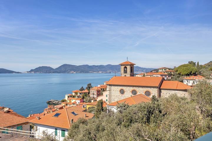 Gîte pour 6 personnes, avec Balcon à Tellaro - 4