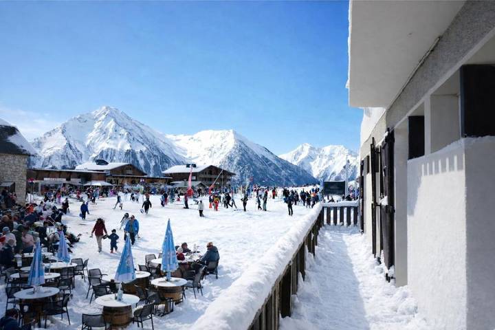 Hôtel pour 4 personnes, avec balcon et vue à Saint-Lary-Soulan