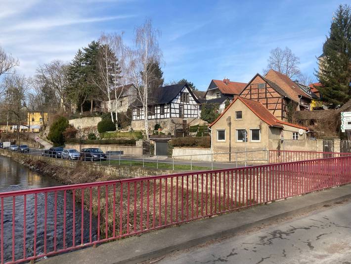 Ferienwohnung für 4 Personen, mit Terrasse und Ausblick sowie Garten in Erfurt - 4