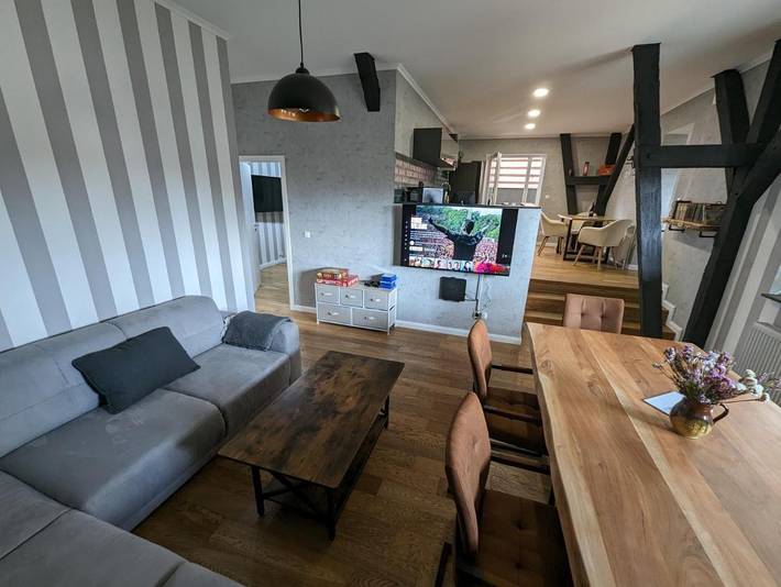 Ferienwohnung für 2 Personen, mit Terrasse und Garten sowie Pool und Sauna