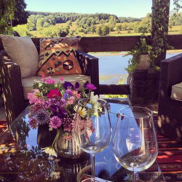 Chambre d’hôte pour 2 personnes, avec jardin ainsi que terrasse et vue dans Virton