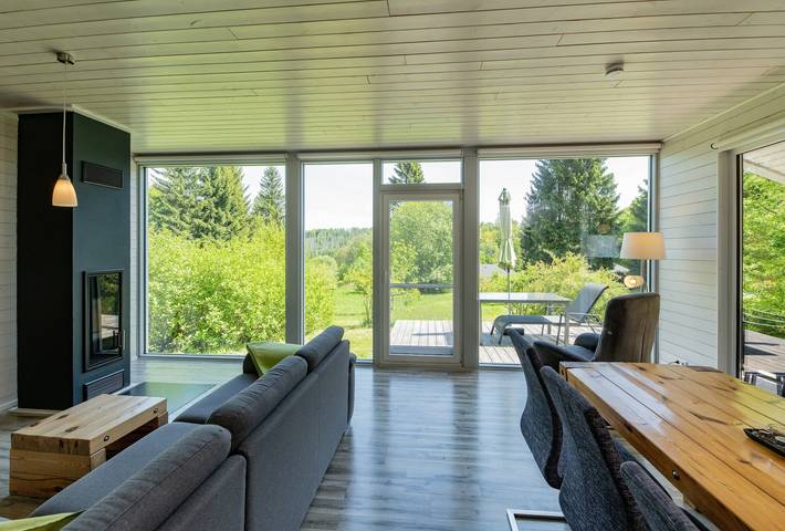 Ferienhaus für 5 Personen, mit Balkon und Terrasse sowie Garten und Pool in Ruhla