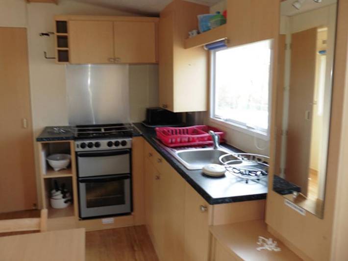 Camping Montbartoux - Mobilheim 5 personen - Mobilheim Le Chignore in Vollore-Ville, Region Thiers