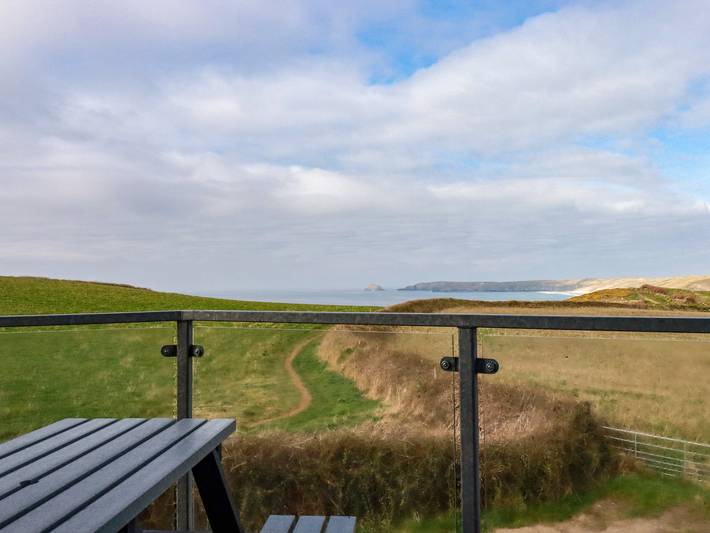 Log cabin for 6 people, with garden in Perranporth