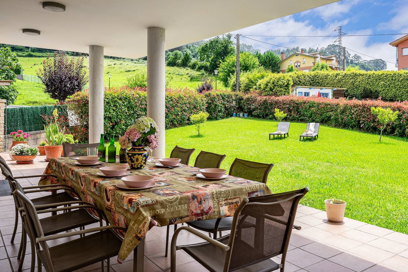 Finca 'Casa La Manzana' mit Bergblick, privater Terrasse und Wlan in Villaviciosa, Costa Verde (Spanien)