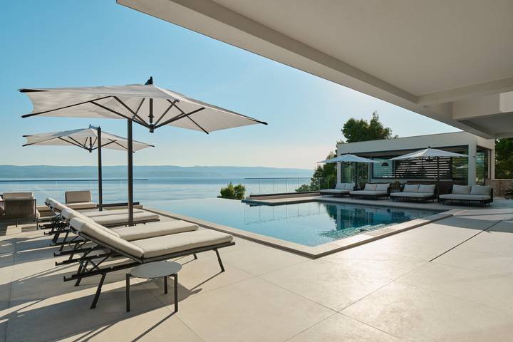 Villa pour 16 personnes, avec vue sur l’océan ainsi que balcon et sauna à Mimice - 2