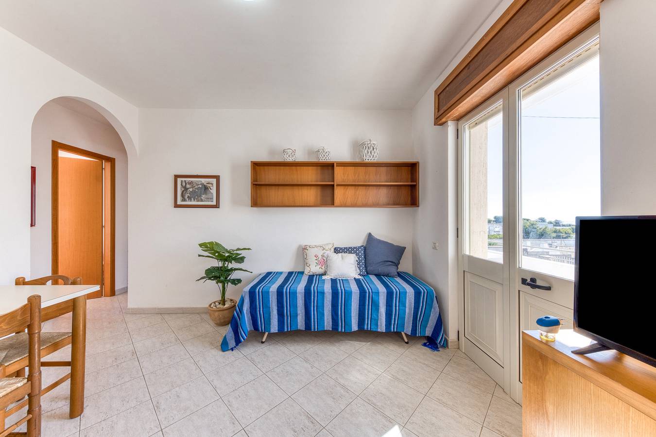 Casa Vacacional 'Ruggeri 1' con Terraza Privada y Aire Acondicionado in Leuca, Castrignano del Capo