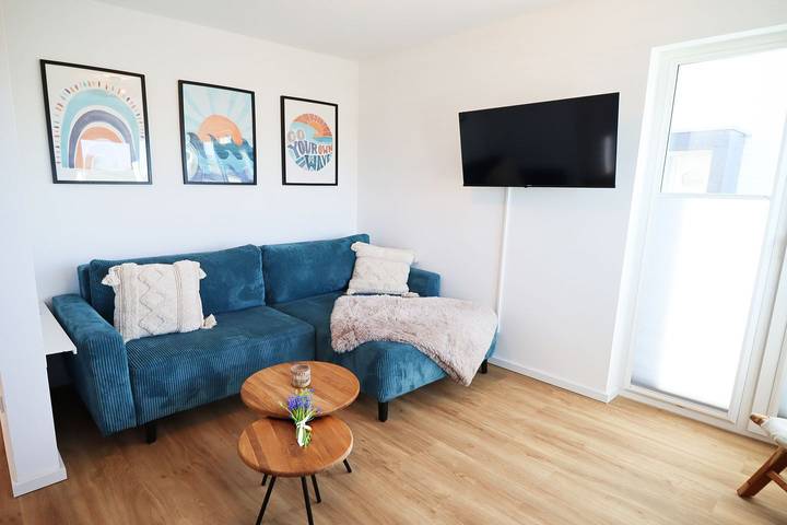 Ferienhaus für 4 Personen, mit Ausblick und Garten sowie Sauna in Butjadingen