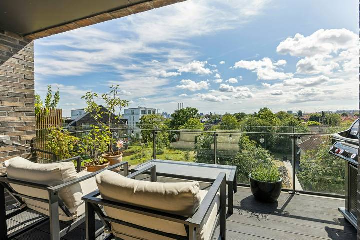 Geheel appartement, Appartement in Østerbro met uitzicht over Kopenhagen in Kopenhagen, Hovedstaden