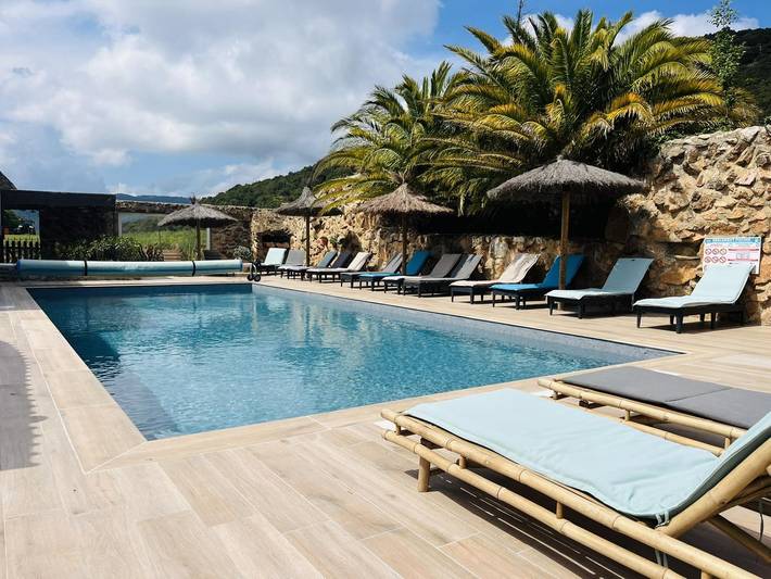 Gîte pour 4 personnes, avec Terrasse ainsi que Jardin et Piscine à OMS (homonymie) - 3