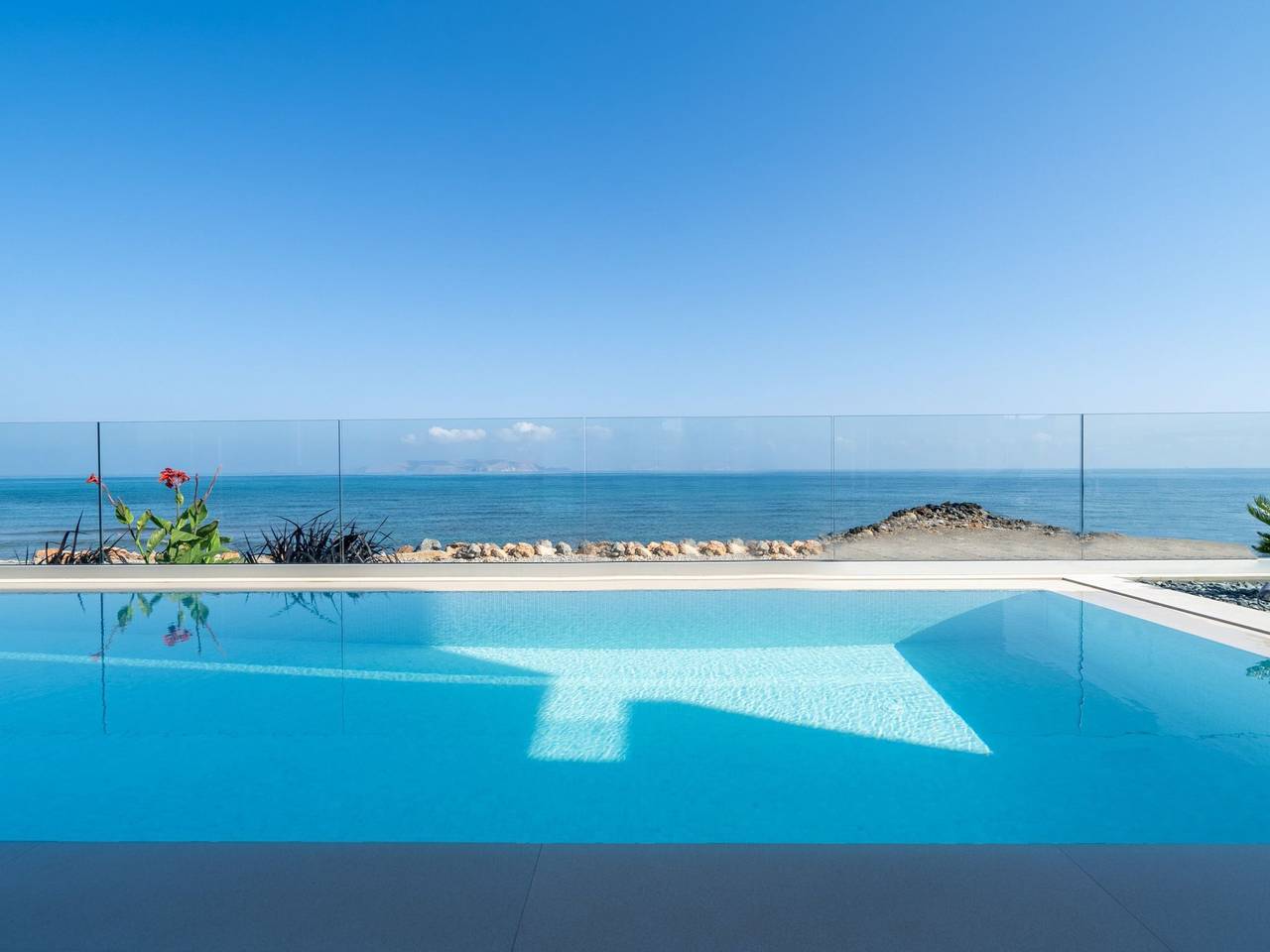 Dias Blaue Villa in Kokkini Hani, Iraklio-Heraklion und Umgebung