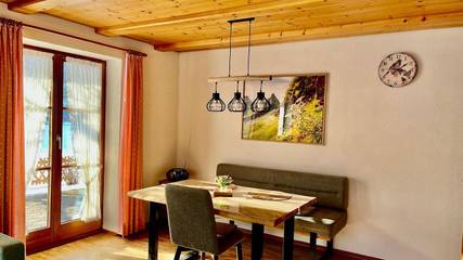 Ferienwohnung für 2 Personen, mit Garten und Terrasse in Hinterstein