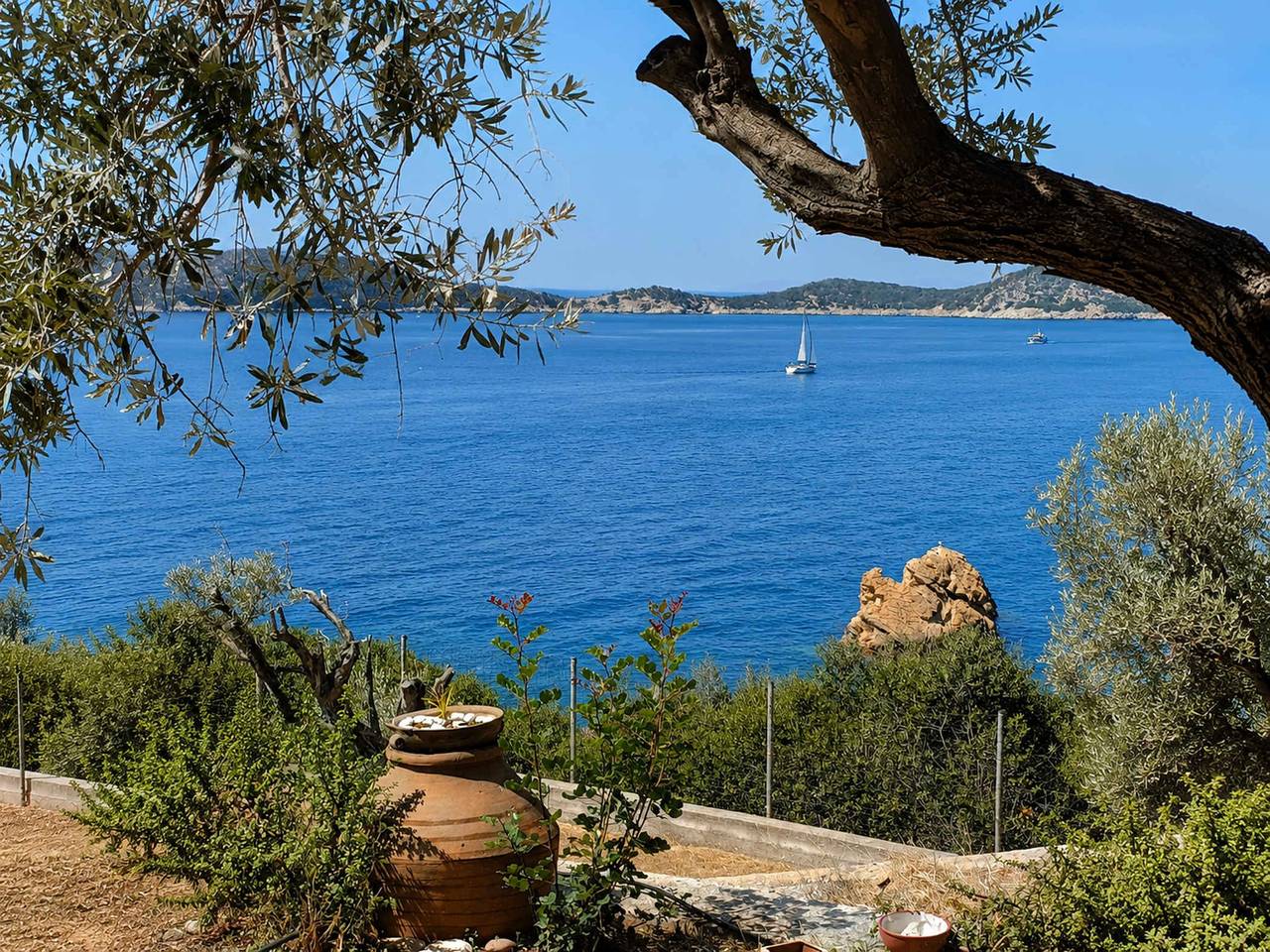 Ferienhaus für 6 Personen mit Garten in Samos