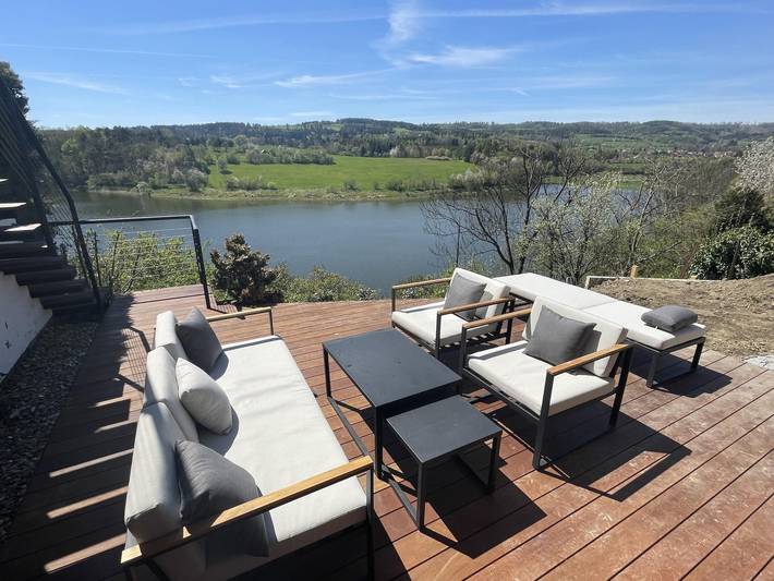 Villa für 9 Personen, mit Garten und Balkon sowie Seeblick - 1