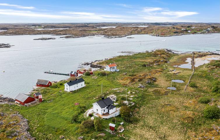 Ferienhaus für 5 Personen mit Garten in Frøya
