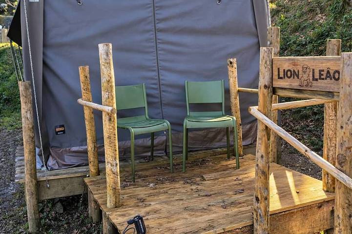 Camping pour 2 personnes, avec piscine et balcon dans Portugal du Nord