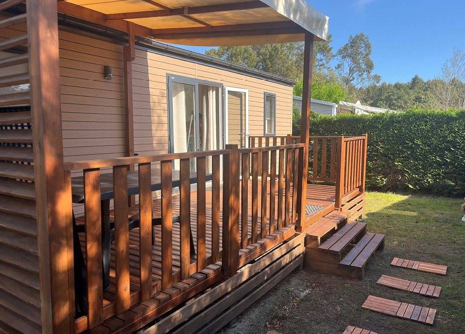 Mobil-home en el corazón de un camping de 5 estrellas in Lit-et-Mixe, Côte d’Argent
