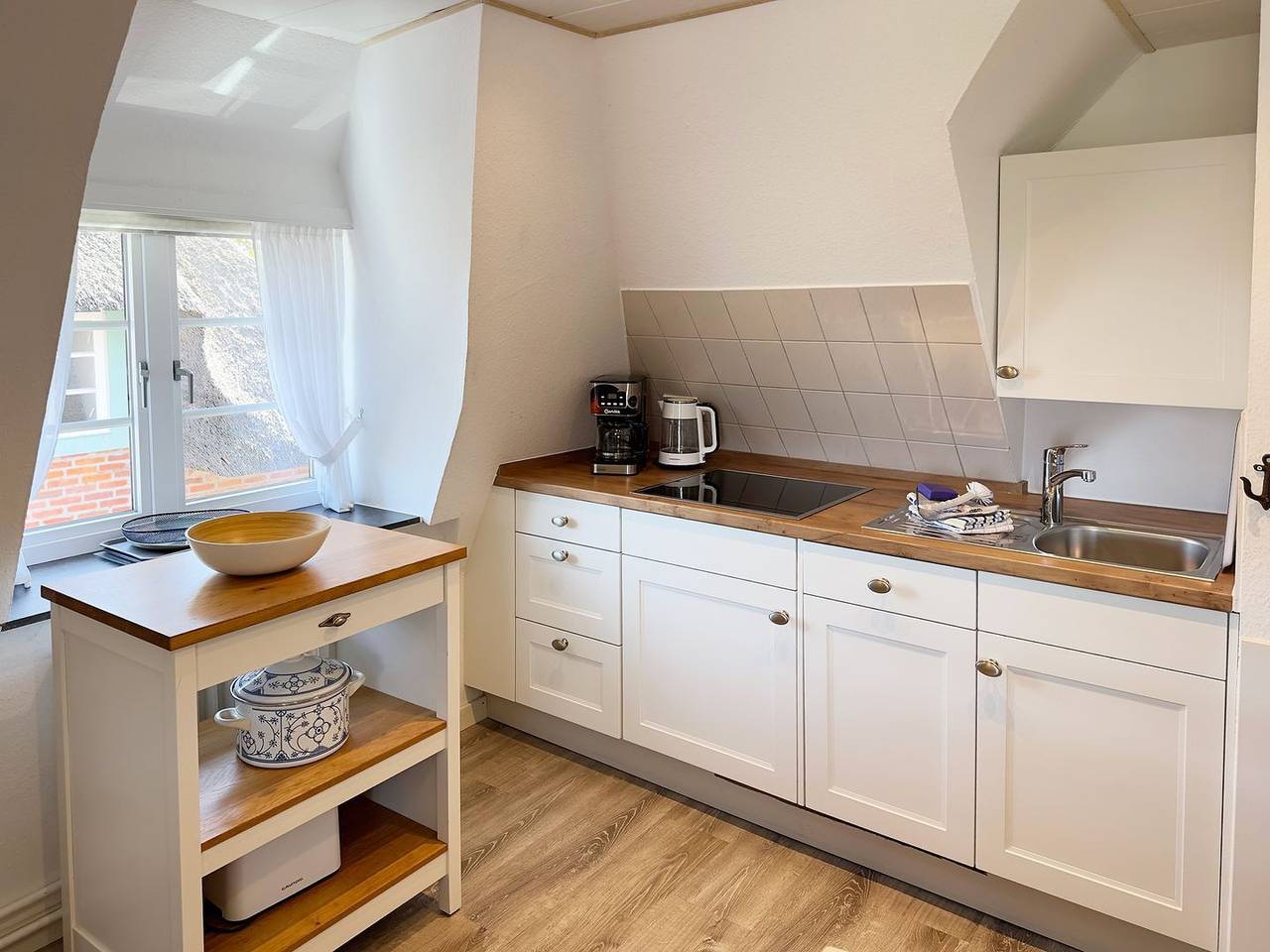 Ganze Wohnung, Haus Frisia Ferienwohnung Frisia 5 mit Garten, Wlan & nur 500 m zum Meer in Nordfriesische Inseln (Schleswig-Holstein), Norddorf