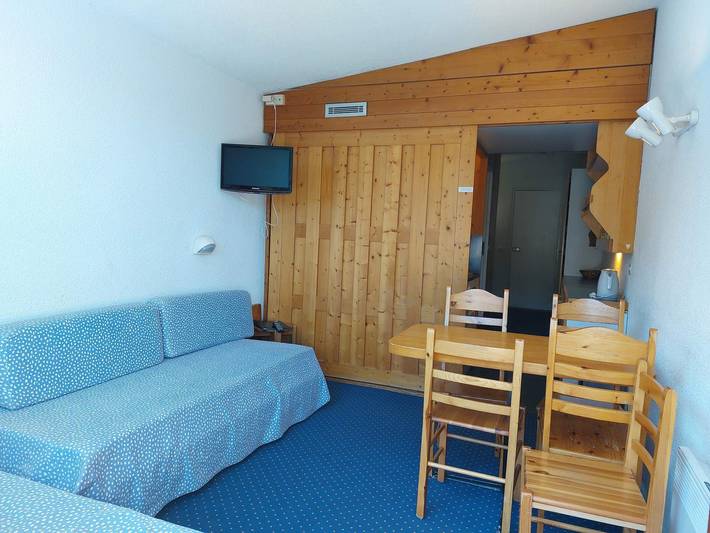 Estudio entero, Estudio con acceso directo a pistas para 4 personas en Arc 1800 in Arc 1800, Bourg-Saint-Maurice
