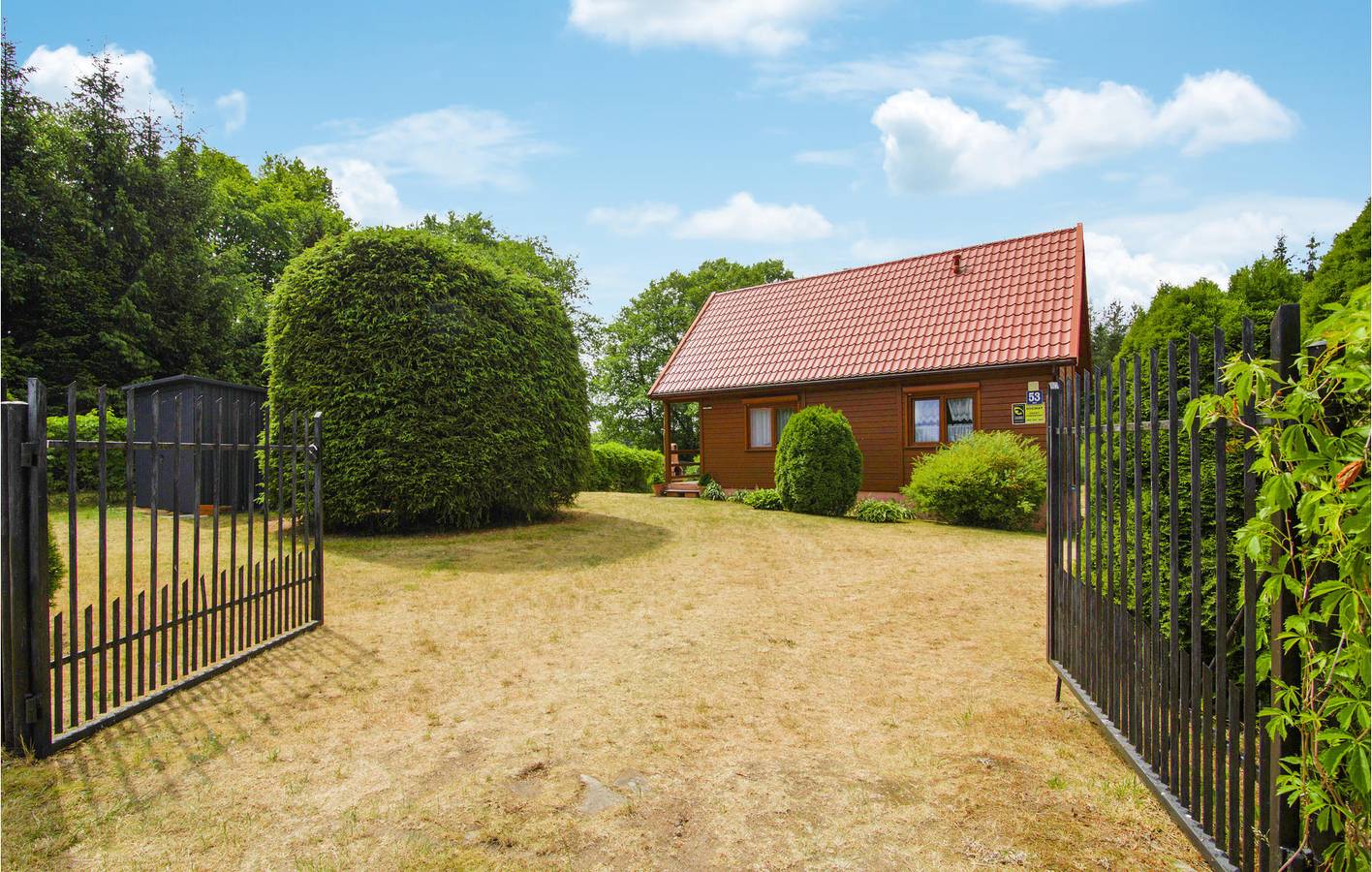 Ferienhaus für 10 Personen mit Terrasse in Seenplatte von Ilawa