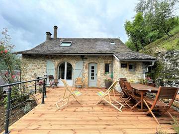 Gîte pour 6 personnes, avec terrasse, animaux acceptés à Aydius