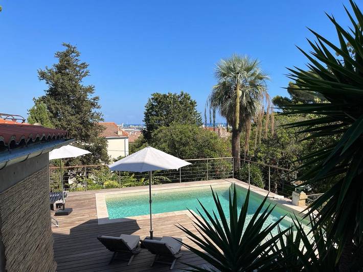 Maison d’hôte pour 2 personnes, avec piscine ainsi que vue et jardin à Sète - 3