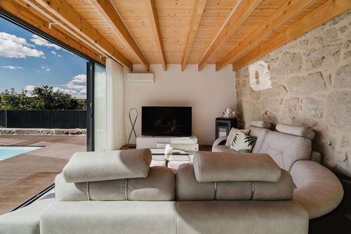 Ferienhaus 'Dunas E Abraços' mit Bergblick, Wi-Fi und Klimaanlage in Braga, Braga Distrikt