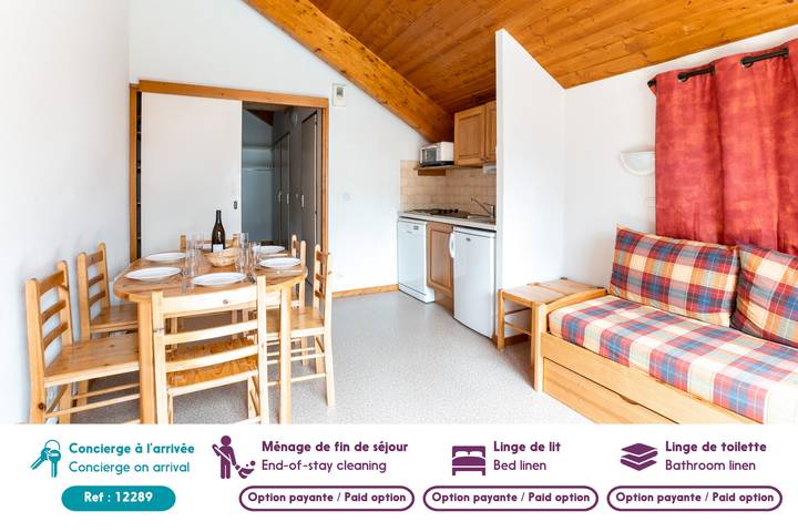 Gîte pour 8 personnes, avec balcon dans La Joue du Loup - 4