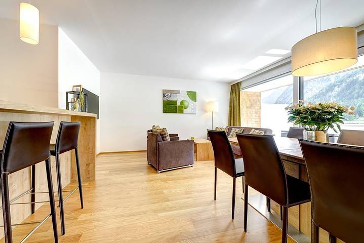Ferienwohnung für 6 Personen, mit Balkon und Terrasse sowie Whirlpool in Brand - 4