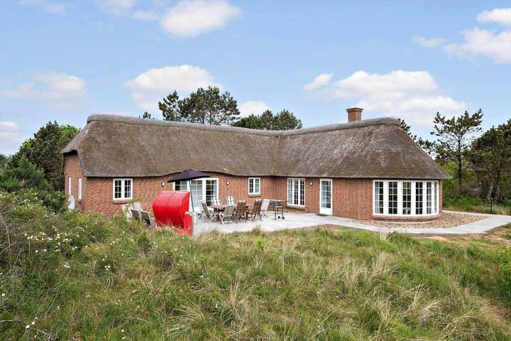 Ferienhaus mit Meerblick für 6 Personen, mit Whirlpool und Terrasse sowie Sauna auf Rømø