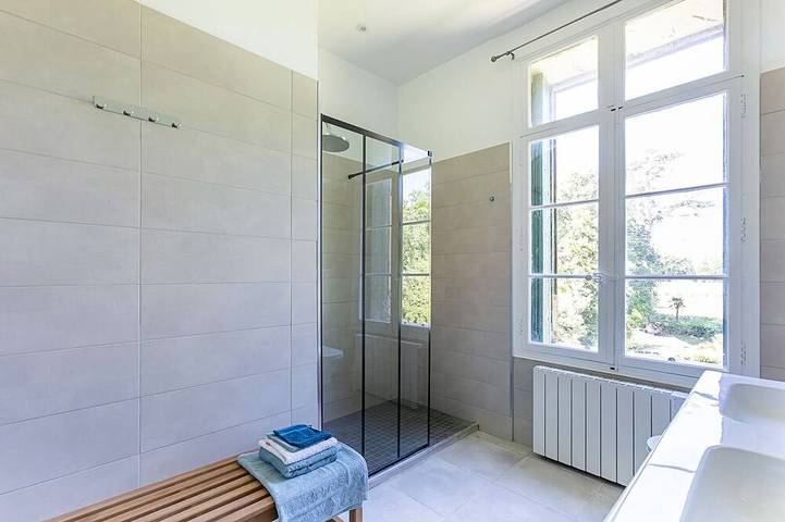 Chateau in magnificent park with swimming pool in Thuir, Mediterranean Coast (France)