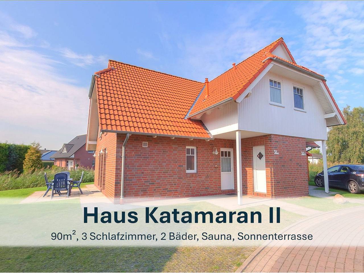 Haus Katamaran -Typ 2 mit Sauna - Nordseebad Burhave - oht - Katamaran-Typ2 #W26a (1) in Burhave, Butjadingen