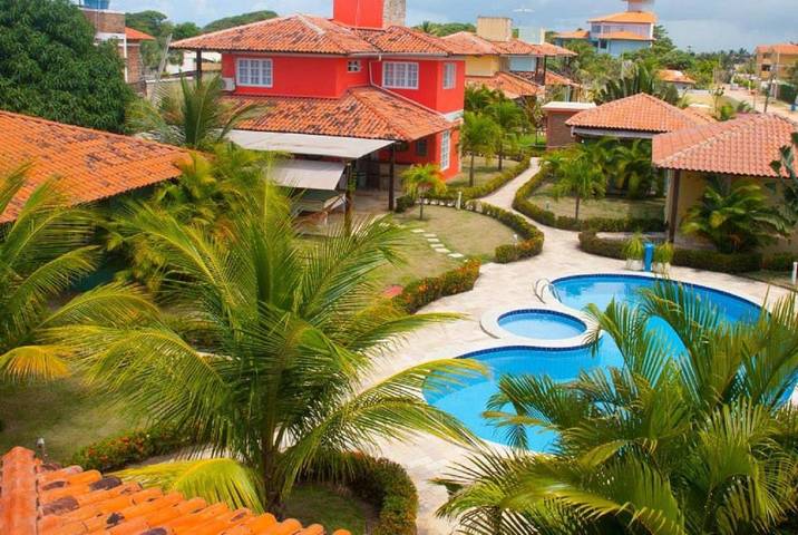 Pousadas para 2 pessoas, com terraço e jardim e ainda piscina infantil and piscina em Marechal Deodoro (Alagoas)