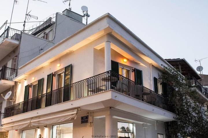 Ferienwohnung für 4 Personen, mit Ausblick und Balkon, kinderfreundlich in Zakynthos Stadt