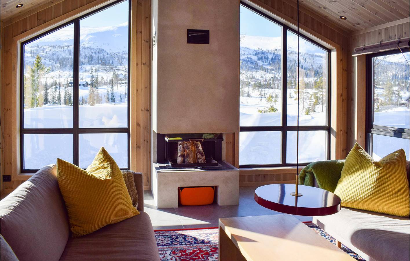 Ferienhaus für 13 Personen mit Terrasse in Flå
