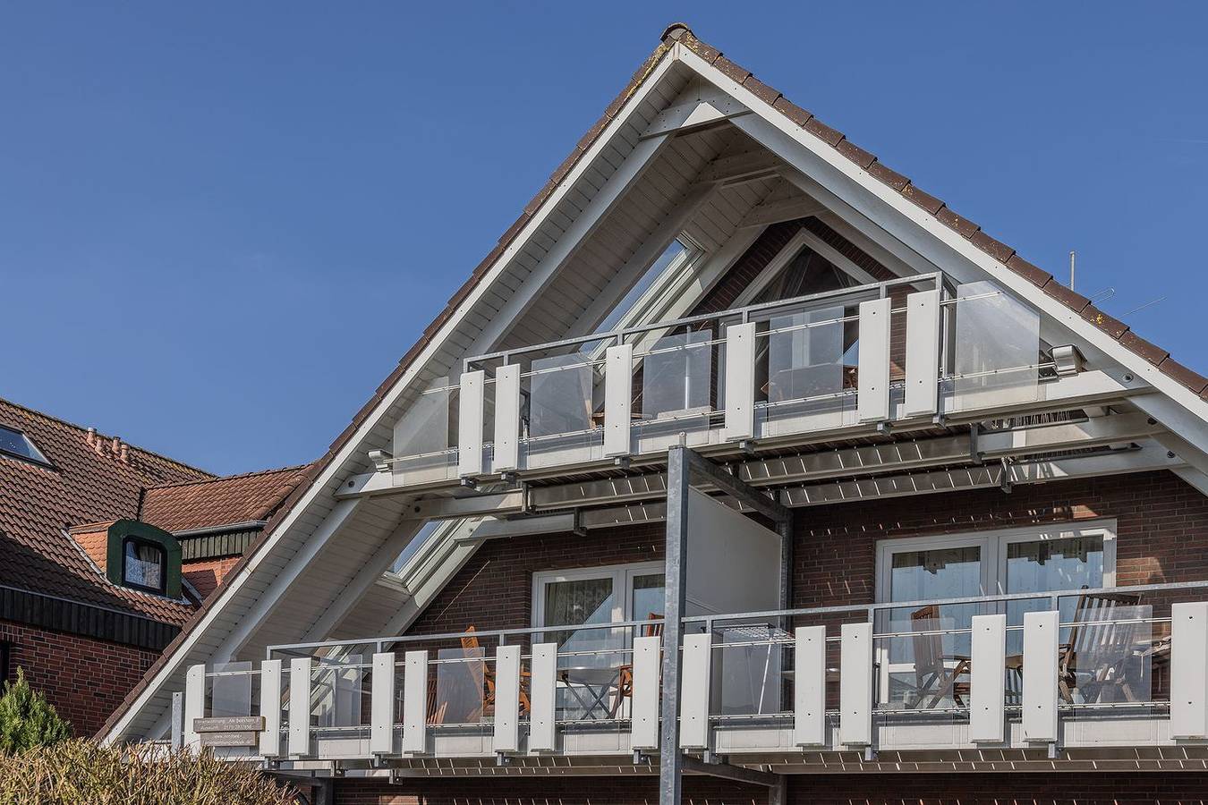 Apartamento entero, Das einfach ausgestattete Appartement Am Seestern Carolinensiel erwartet Sie mit einem Balkon, einem Garten und kostenfreiem Wlan in Carolinensiel, 0,8 km vom Strand Harlesiel entfernt, geeignet für 2 Erwachsene und 1 Kind in Carolinensiel, Distrito De Wittmund